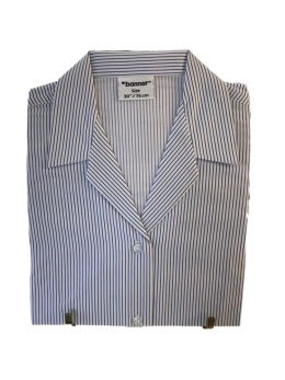 QUEEN ELIZABETH'S SCHOOL - ROYAL-WHITE BLOUSE, QUEEN ELIZABETH'S SCHOOL