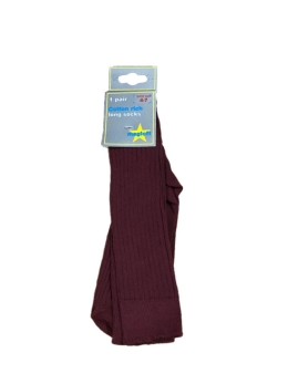 YARRELLS PREPARATORY SCHOOL & NURSERY - GIRLS MAROON LONG SOCK, SOCKS & TIGHTS, SQUIRRELS GIRLS, RECEPTION GIRLS, YEAR 1-2 GIRLS, YEAR 3-6 GIRLS, YEAR 7 & 8 GIRLS