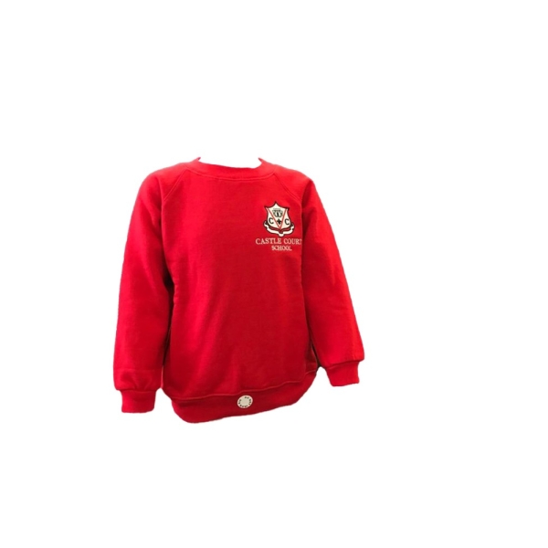 CASTLE COURT SCHOOL - SWEATSHIRT, BADGER CUBS GIRLS, BADGERS BOYS, BADGERS GIRLS, RECEPTION BOYS, RECEPTION GIRLS, YEAR 1 BOYS, YEAR 1 GIRLS, YEAR 2 BOYS, YEAR 2 GIRLS, BADGER CUBS BOYS