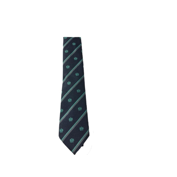 QUEEN ELIZABETH'S SCHOOL - TUDOR GREEN TIE, QUEEN ELIZABETH'S SCHOOL