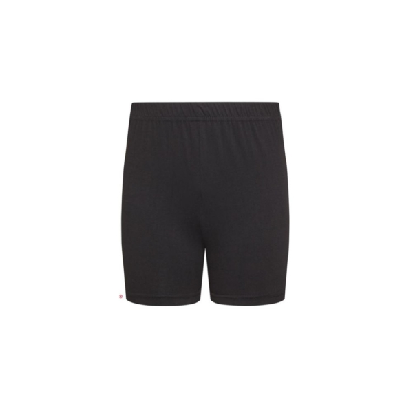 GIRLS BLACK CYCLING SHORT, PE SHORTS, ALLENBOURN MIDDLE SCHOOL, BROADSTONE MIDDLE SCHOOL