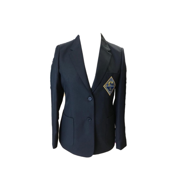 QUEEN ELIZABETH'S SCHOOL - GIRLS YORK YELLOW BLAZER, QUEEN ELIZABETH'S SCHOOL