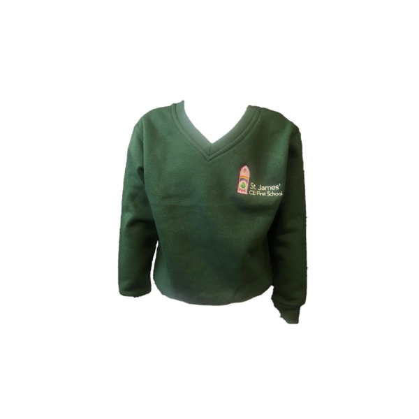 ST. JAMES' CE FIRST SCHOOL - SWEATSHIRT, ST JAMES' CE FIRST SCHOOL