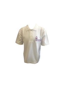 ST. JAMES' CE FIRST SCHOOL - POLO SHIRT, ST JAMES' CE FIRST SCHOOL