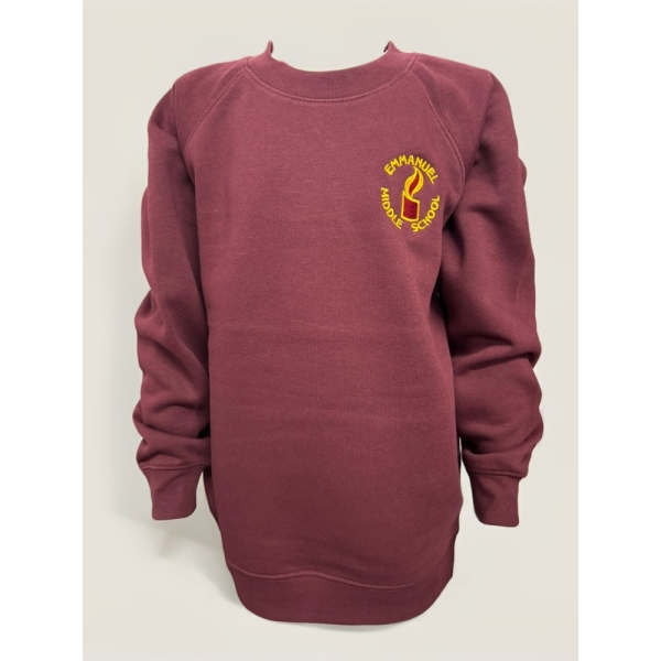 EMMANUEL C of E MIDDLE SCHOOL - SWEATSHIRT, EMMANUEL C of E MIDDLE SCHOOL