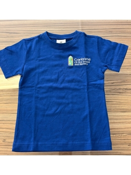 Cranborne CE VA First School - CRA PE T SHIRT, CRANBORNE FIRST SCHOOL