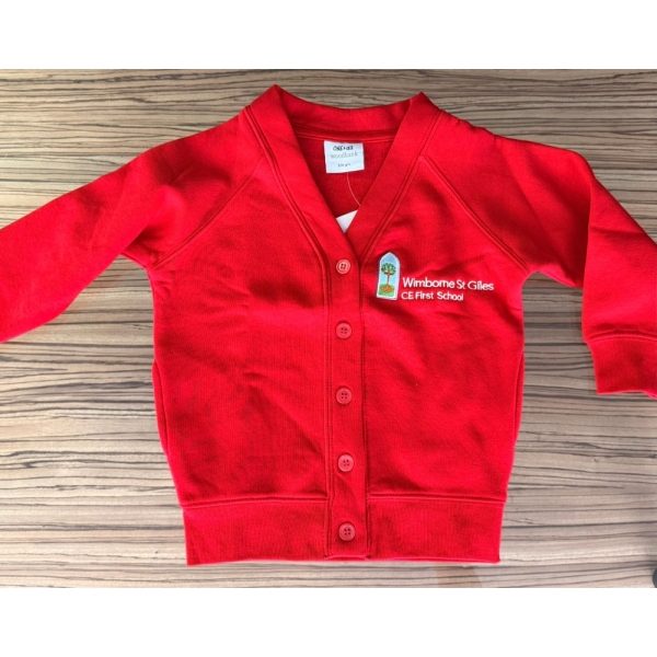 Wimborne St Giles C Of E First School - WSG CARDIGAN, WIMBORNE ST GILES C of E FIRT SCHOOL