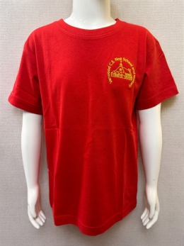 VERWOOD C of E FIRST SCHOOL - PE T SHIRT, Verwood First School