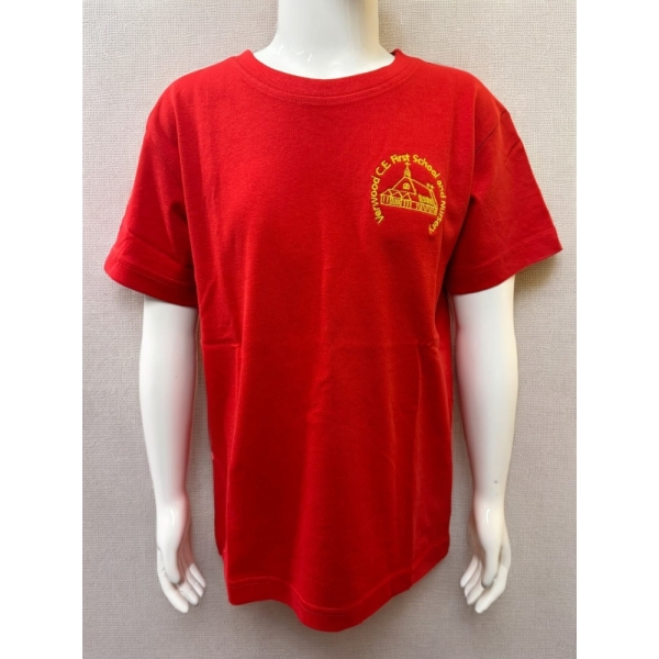 VERWOOD C of E FIRST SCHOOL - PE T SHIRT, Verwood First School