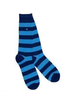 Swole Panda Bamboo Stripe Socks in assorted colours, Socks