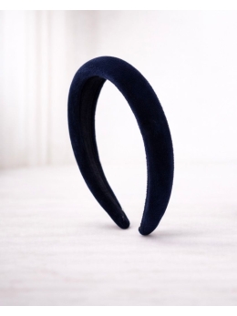 Dumpton - NAVY VELET HEADBAND, YEAR 3-7 GIRLS, YEAR 8 GIRLS, Nursery (Snowdrops, Bluebells, Dandelions), RECEPTION-YEAR 2 GIRLS